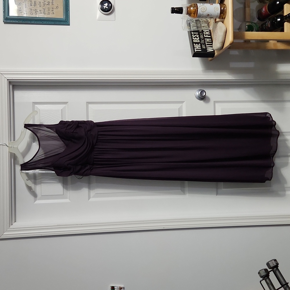 Plum Bridesmaid Dress